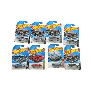 HOT WHEELS Bundle of 8 rod squad, hot trucks and 70's vs 90's